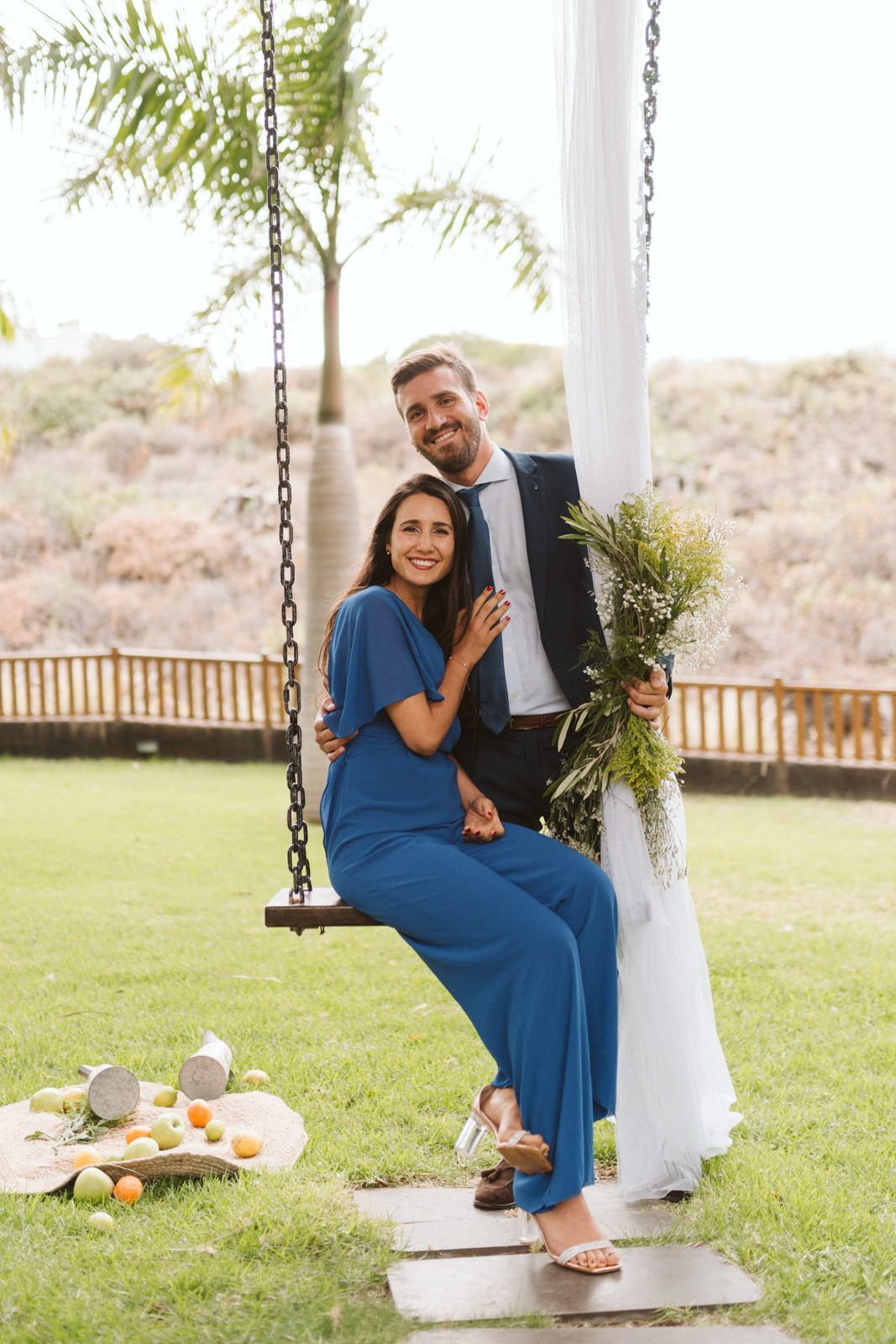 Invitados de boda en la Hacienda de Anzo en una boda en Las Palmas